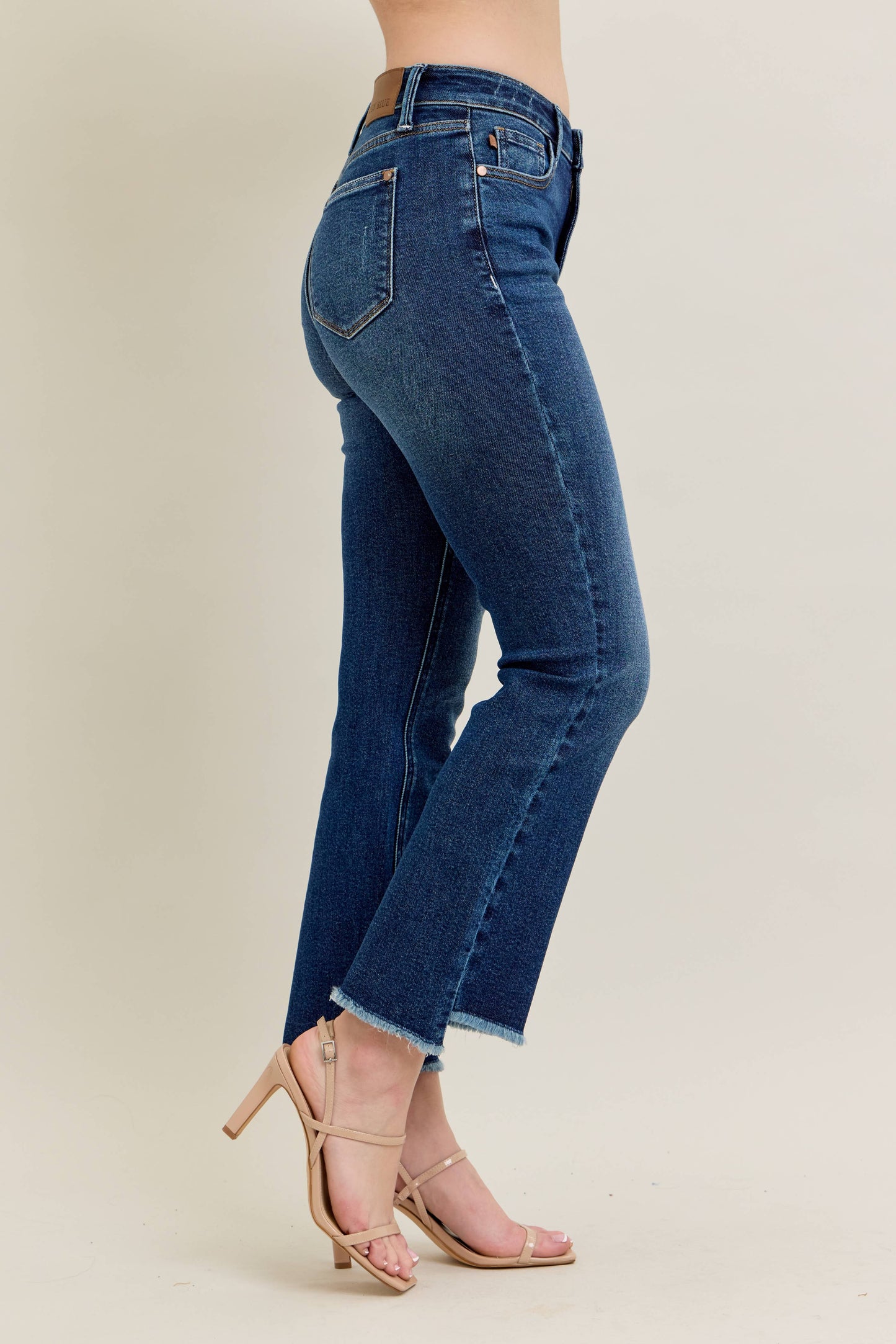 Judy Blue: Dark Wash Kick Flare