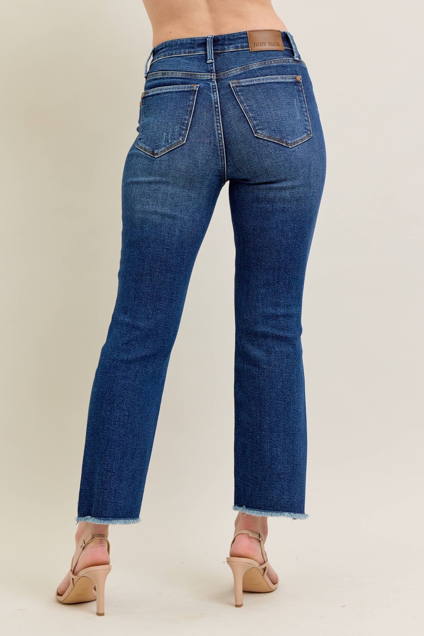 Judy Blue: Dark Wash Kick Flare