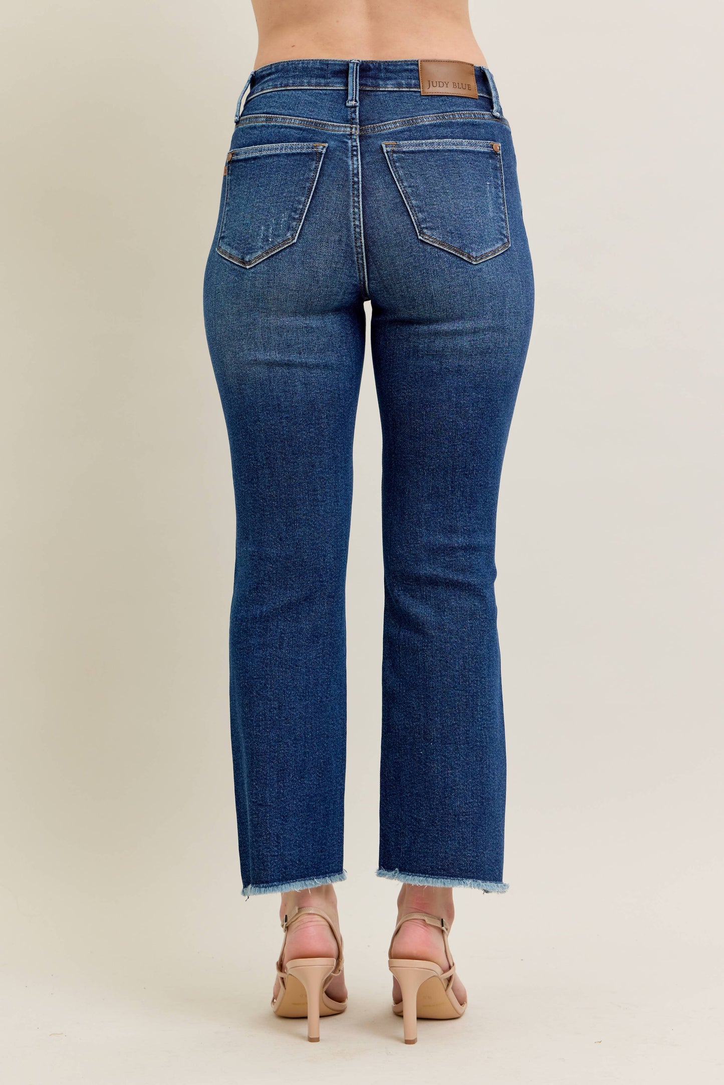 Judy Blue: Dark Wash Kick Flare