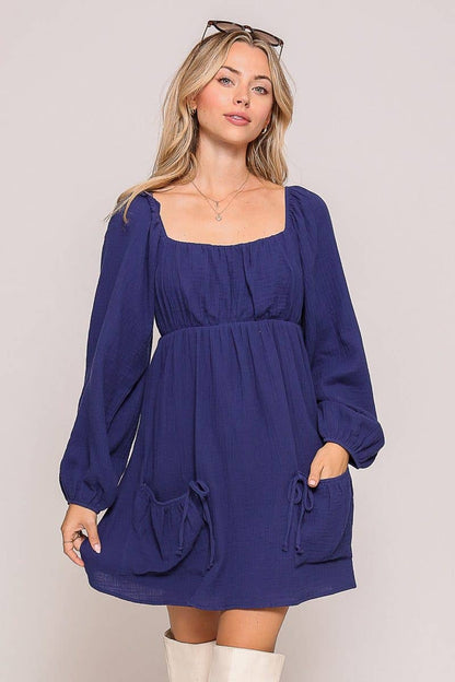 Game Day Babydoll Dress