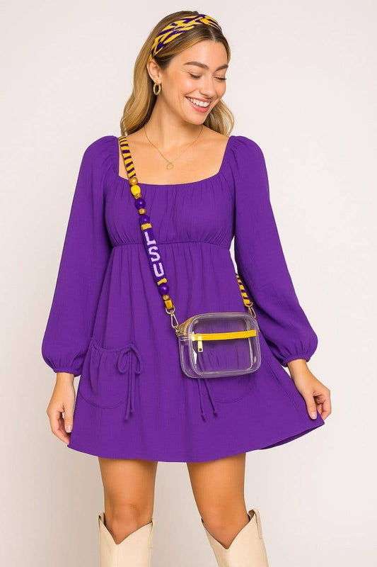 Game Day Babydoll Dress