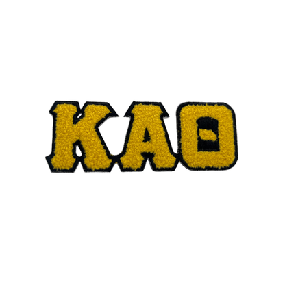 Chenille Sorority Patches