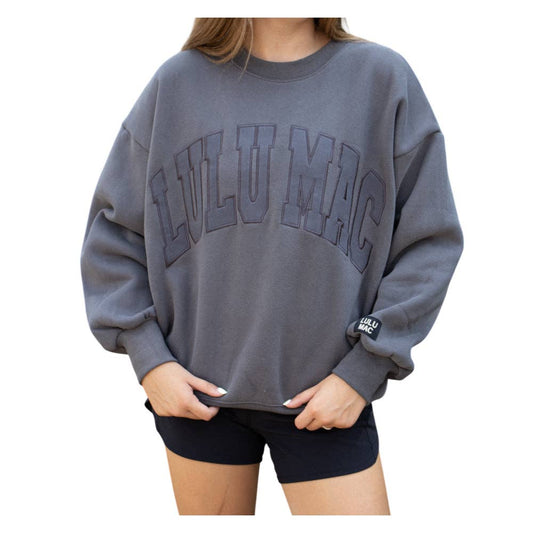 Dark Grey Lulumac Crewneck