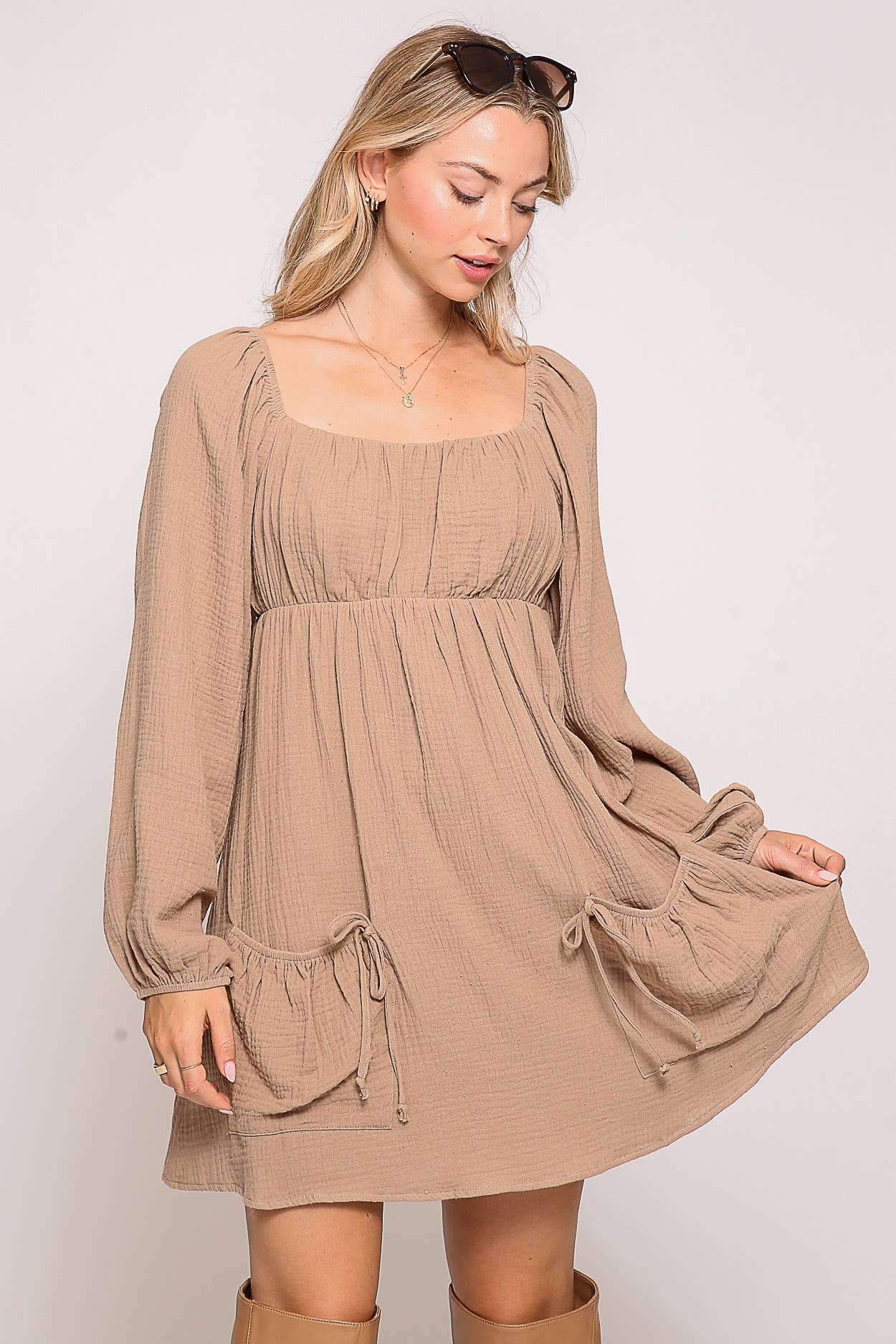 Game Day Babydoll Dress