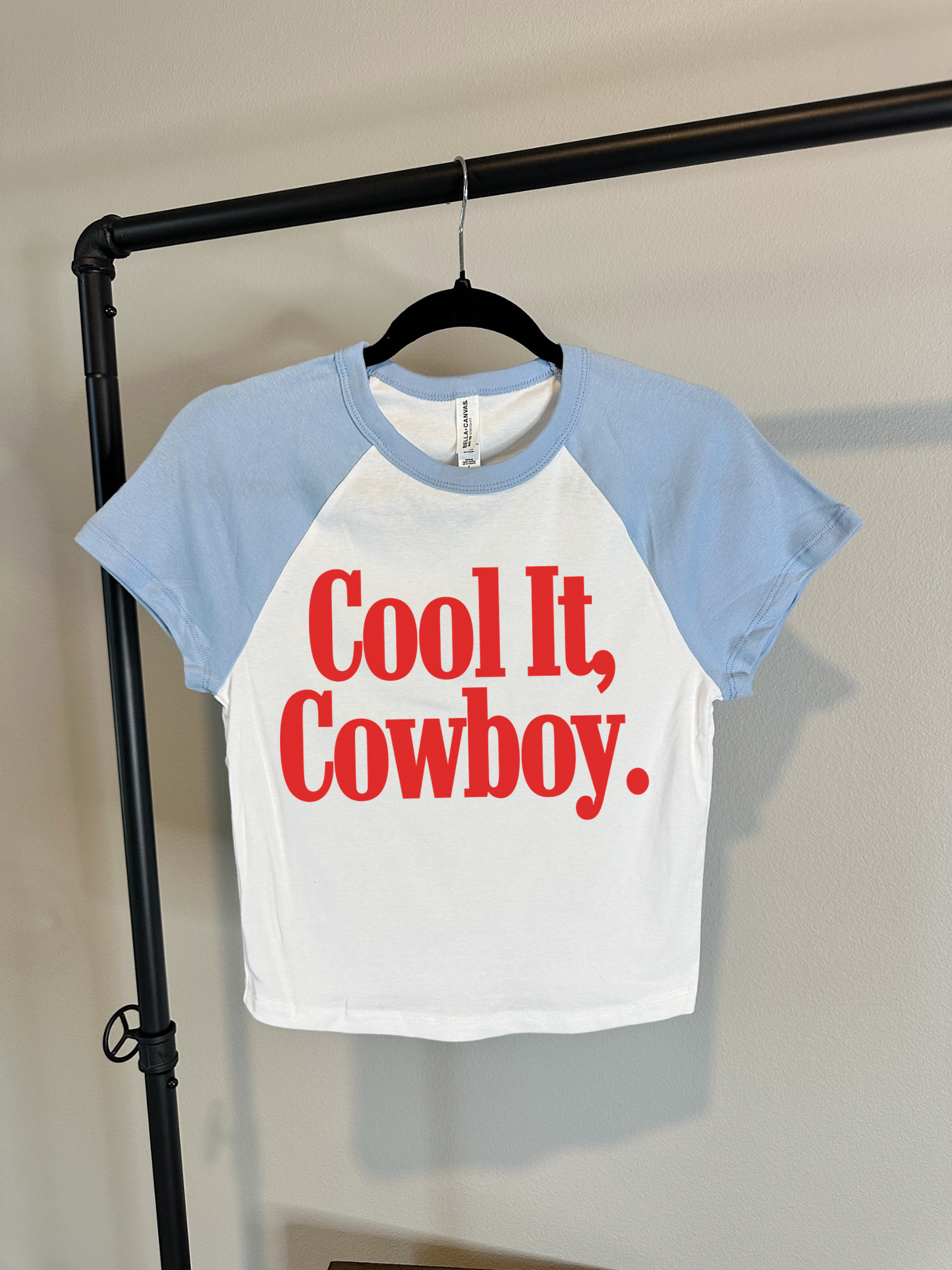 Cool It, Cowboy Baby Tee  