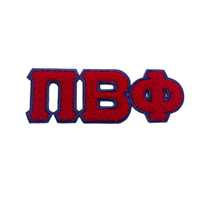 Chenille Sorority Patches