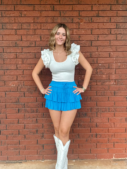 Soild Color Skirt