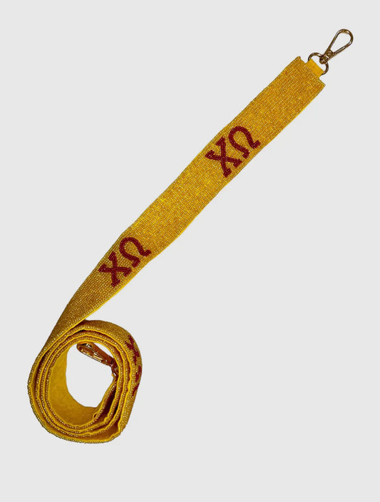 Sorority Beaded Purse Strap