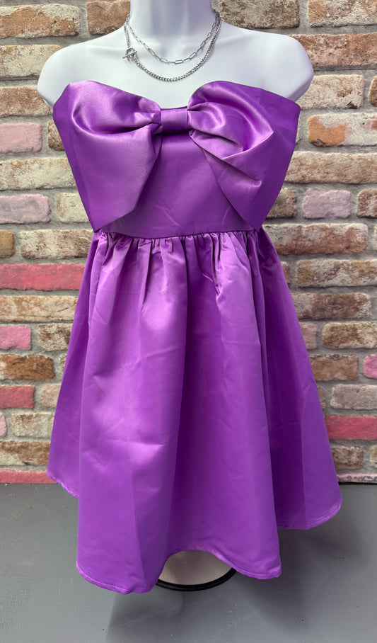 Bow Mini Dress