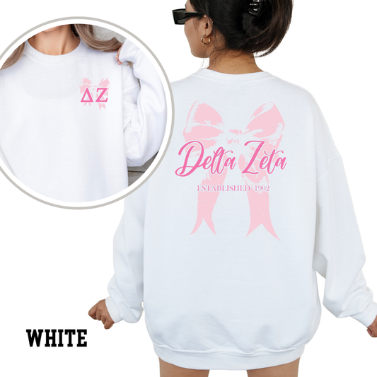 Pink Ribbon Sorority Sweatshirt