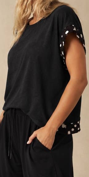 Pink Camo Cross-Back Shirt