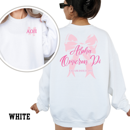 Pink Ribbon Sorority Sweatshirt